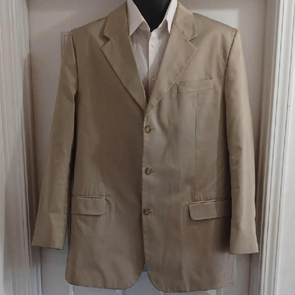 Merona Men's Beige Blazer, 44L